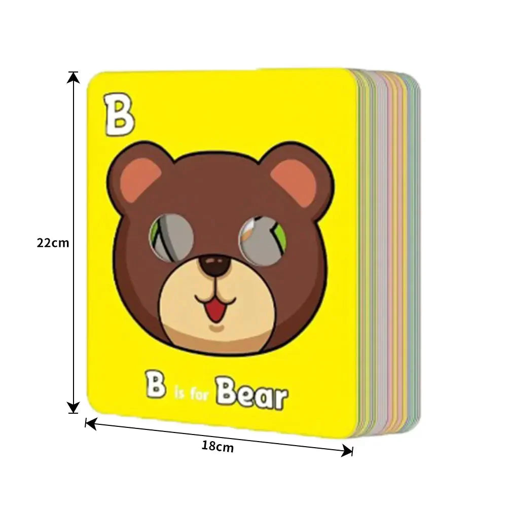 Alphabet Learning Cards with Animal Designs