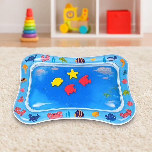Baby Water Play Mat – Inflatable Tummy Time Activity Toy for Infants
