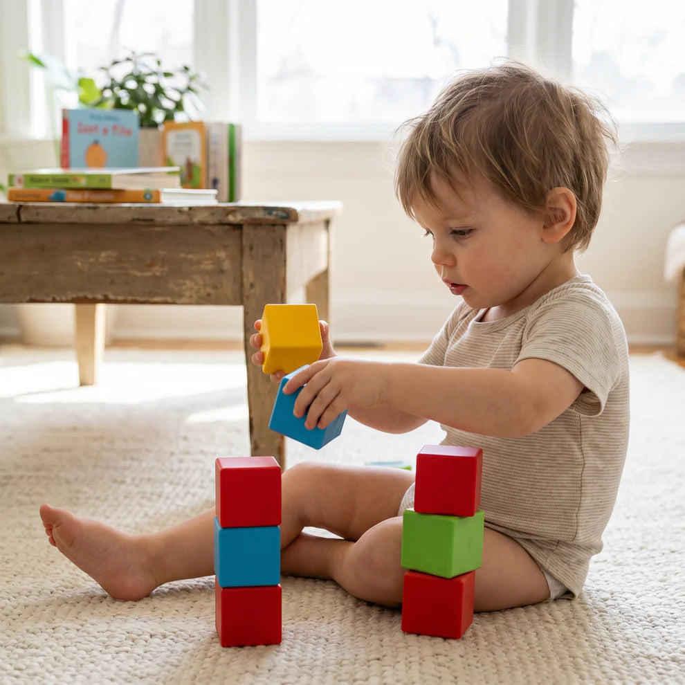 Magnetic Building Blocks Set | Educational STEM Construction Cubes for Toddlers & Kids