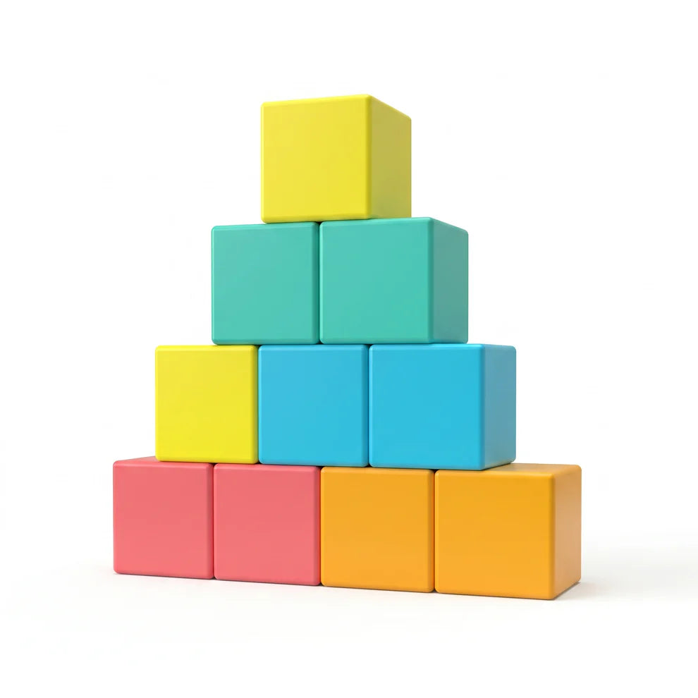 Magnetic Building Blocks Set | Educational STEM Construction Cubes for Toddlers & Kids