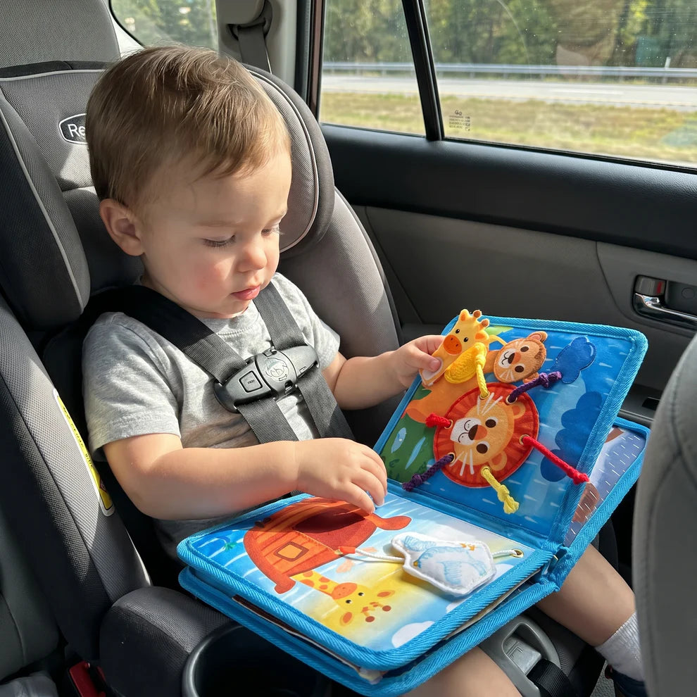 Noah's Ark Montessori Quiet Book | Interactive Sensory Busy Book for Toddlers