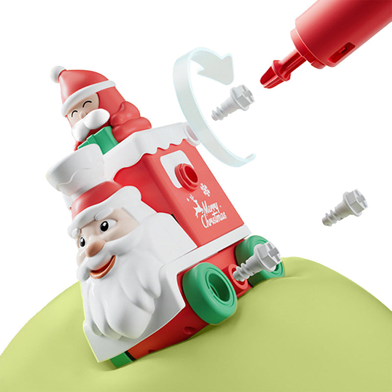 2in1 Transforming Christmas Train and Santa Robot