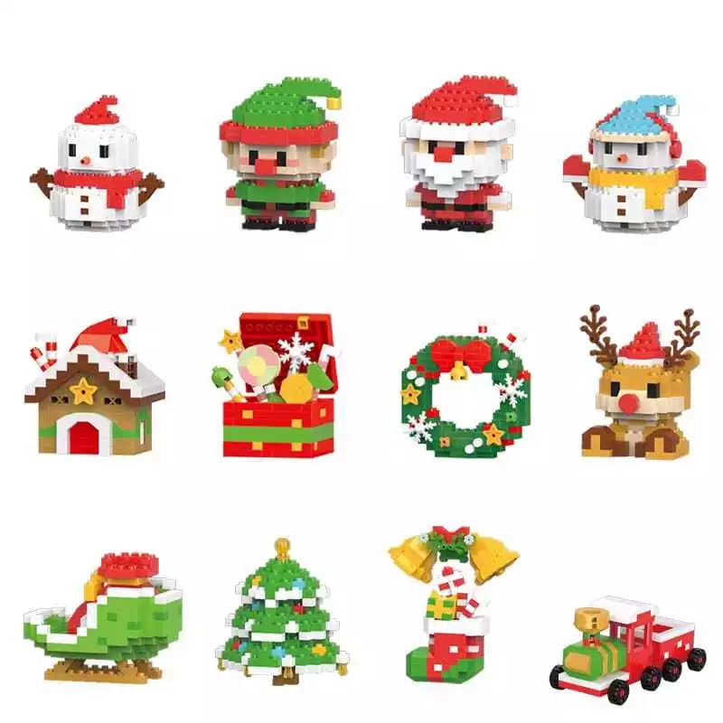 Creative Building Block Christmas Figures – Fun for the Whole Family